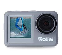 Rollei Action Cam 9s Plus I 4K 60fps underwater camera with selfie display, image stabilization, time lapse, slow motion, loop function I waterproof up to 10m, 65.5 x 43.8 x 26.5 mm