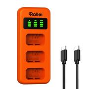 Rollei Charger NP-FW50 3-Way Quick Charge with USB-C Connection
