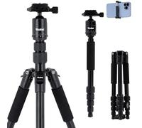 Rollei Compact Traveler No.1 Aluminum Tripod V2 - Black