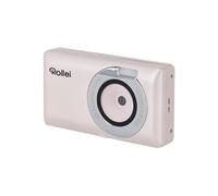 Rollei Digital Camera Compactline Pocket Pink, 2,7K 50MP Compact Cameras Autofocus Camera for Photography with 16x Digital Zoom & 2.4" Screen Portable Vlogging Camera for Kids Teens Students Beginners