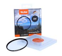 Rollei Extremium UV Round Filter UV filter and protective filter with titanium ring made of Gorilla glass with special coating - Size: 52 mm