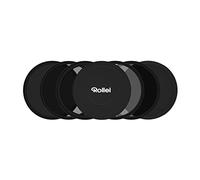 Rollei F:X Pro Mark II Magnetic ND Round Filter Set 62 mm Rollei Magnetic Filter/Grey Filter Set Consisting of CPL, ND8, ND64, ND1000 and Magnetic Base Ring Ideal for Long Exposure