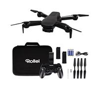 Rollei Fly 80 Combo Drone, WiFi Live Image Transmission, 6-Axis Gyroscope, Full HD Camera, Long Flight Time, App Control and Includes Remote Control