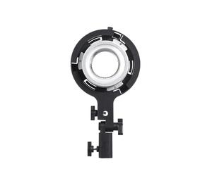 Rollei Lux Bowens Adapter, Compatible with LUX LED Lights, Allows the Use of Bowens Light Shapers, Quick Installation with LUX Mount, Includes Tripod Mount and Adjustable Tilt
