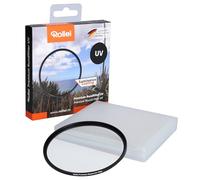 Rollei Premium Round Filter UV 52 mm - UV filter and protective filter with aluminum ring made of Gorilla glass with special coating - Size: 52 mm