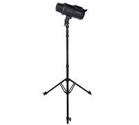 Rollei Profi Lamp Tripod 200cm - Aluminium Lamp Tripod for Studio Flashes - Ideal for use in the studio or outdoor - 75cm to 200cm