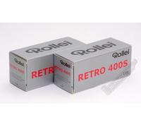 Rollei Retro 400S Black & White Film 120 Roll Twin Pack 2 Rolls Free Postage
