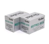Rollei Retro 80S 80asa Black & White Film 35mm 36exp 2 Rolls TRACKED 48