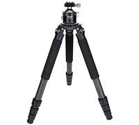 Rollei Rock Solid Alpha Mark III Including Rollei Tripod Head T7S MK III Very Robust Professional Tripod with 360° Ball Head and 30 kg Load Capacity Black