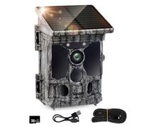 Rollei Solar Hunting Camera, 4K 48MP Phototrapping Camera with App & Motion Detector Animal Night Camera with 5200mAh 0.3s Battery with 32GB SD Card IP66, Camera-Hunting-4K-Fototrapping