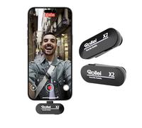 Rollei Wireless Lavalier Microphone, Hear:Me Mobile X2 USB-C Mic for iPhone 15/16/Andriod Type-C Devices, Professional Lapel Smartphone Microphones for Tiktok YouTube Streaming Vlog Video Recording