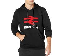 Rollen British Rail Inter-City Trainspotting Unisex Hoody M Black