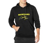 Rollen Rocky Marciano Brockton Blockbuster Boxing Legend Mens Hoody L Black