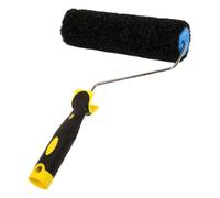 Roller - 9 Inch | Structural Roller Wall Ceiling - 1 Pack Paint Roller for Putty Plaster Contractor DIY Construction Site Home Renovation Tool Heavy Duty Yellow