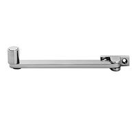Roller Arm Window Stay - 138mm Arm Length - Polished Chrome Window Fitting | Victorian Design Casement Window Fitting - Window Casement Stay Fastener Arm - Casement Window Fixture