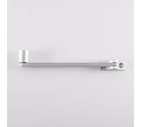 Loops Roller Arm Window Stay 138mm Arm Length Satin Chrome Window Fitting Loops Multicolor