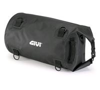 Roller Bag 30L for Saddle/Rear Rack Motorcycle, Black, Waterproof | GIVI ea114bk