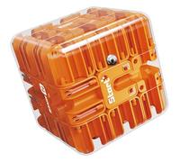 Roller Ball Labyrinth Maze Cube, Interactive 3D Education Toy, Improve Spatial Recognition and Cultivate Logical Thinking for Classroom School Family Gathering Social Event Travel Waiting Orange
