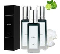 Roller Ball Perfume for Men, Long Lasting Fragrance Portable Perfume Oil, Unique Scent Roll-On Applicator, Easy to Carry, Perfumee Confident Elegant Temperament Enhance Lasting (30ml, 3)