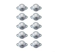 Roller Ball Transfer Bearing, 10 Pcs 1/2 Inch for Conveyor Roller, Half Inch Caster Wheels for Assembly Line