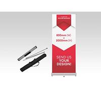 Roller Banner 'Print Your Artwork' - Pop/Roll/Pull up Display Exhibition Stand