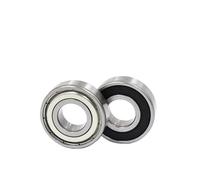 Roller Bearings, 2/4pcs 6203-2RS 17x40x12mm 6203RS 6203ZZ 2RZ RS Miniature Deep Groov Ball Bearings Small Double Shielded(1pcs,6203ZZ)
