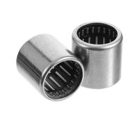 Roller Bearings, 2 Pcs Needle Roller Bearing Bearings Tool Cage One Way Ball Single Direction Seal Silver Steel