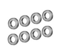 Roller Bearings, 8pcs 6800zz Bearing 10pcs Wheel Bones Bearings Skate Small Ball Rollers Useful Ring Carbon Steel