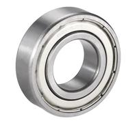 Roller Bearings, Deep Groove Ball Bearing 6205Z Single Shield 25mmx52mmx15mm Chrome Steel