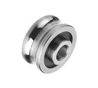 Roller Bearings, Roller,Flat WRoller,Pulley, Wheel, Nylon Roll 1Pcs SG15 v17 Deep U Groove Round Bottom Bearing 5x17x8x9.75mm Track High Carbon Chromium Steel, (GCr15) Guide Rail Rolli