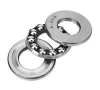 Roller Bearings, Thrust Ball Bearings, 5pcs 51202 Plane Axial Bearing, Pressure Low Noise Single Column Industrial Accessory
