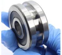 Roller Bearings, TMP1105 H Groove Bearing 12x42x19mm Steel Rollers H4/4 H5/4 H6/4 H7/4 Slide Guide Bearings U Wheel Pulley Roller Bearings(Size:124219H5 4 1PC)(124219H7 4 1PC)