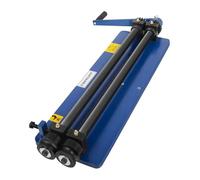 Roller Bending Machine 18 inch Sheet Metal Bead with 6 Sets Dies for Producing Strengthening Ribs Throat Depth 45.72 cm for DIY Use