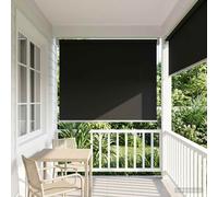 Roller Blind Anthracite Polyester 60x140 cm UV-Resistant Privacy & Thermal Room