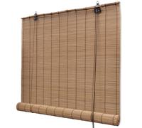 Roller Blind Bamboo Home Window Curtain Shade Cover Privacy Screen vidaXL