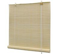 Roller Blind Bamboo Home Window Curtain Shade Cover Privacy Screen vidaXL