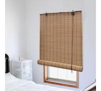 Roller Blind Bamboo Home Window Curtain Shade Cover Privacy Screen vidaXL