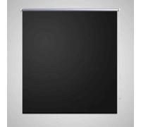 Roller Blind Blackout 120 x 230 cm Black UK HOT