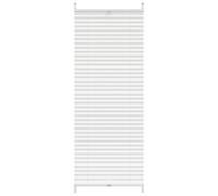 VidaXL Plisse Blind 60X100cm White Pleated Blind, White