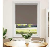 Roller blind blackout 80 x 175 cm coffee