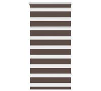 vidaXL Zebra Blind 80 x 150 cm Coffee, Brown