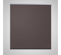 Roller blind blackout 80x175 cm coffee 100% polyester thermal blackout privacyUK