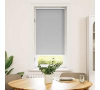 vidaXL Roller Blind Blackout 44.4x100 cm Fabric Width 40 cm Grey