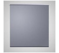 Roller Blind Blackout Grey 40x100cm 100% Polyester Thermo Silver Backing Coating
