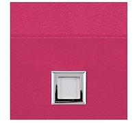 ROLLER BLIND BLINDS CHROME SQUARE EYELET EDGE TRIMABLE WITH FITTING (PINK/FUCHSIA, WIDTH 150CM (59") X DROP 160CM (63"))