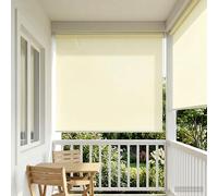 vidaXL Outdoor Roller Blind UV Protection Cream 160 x 140 cm