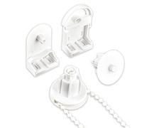Roller Blind Fittings,Blind Brackets 25mm Child Safe Plastic Spare Roller Blind Replacement Repair Kit for Windows Eplacement Repair