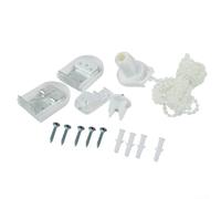 Roller Blind Repair Kit 25mm Fittings with Brackets and Chain for Window Covering Setup and Replacement