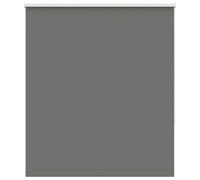 vidaXL Roller Blind Blackout Black 135x130 cm Fabric Width 131.6 cm Polyester, Black