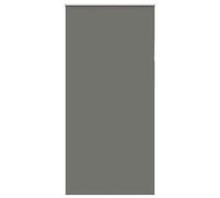 vidaXL Roller Blind Blackout Light Grey 110x230 cm Fabric Width 105.7 cm Polyester, Grey